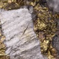 Where is gold located in the earth?