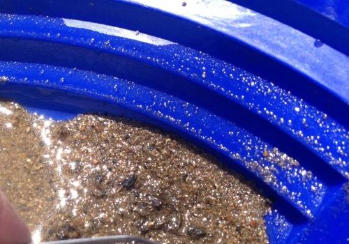 Is gold only found by water?
