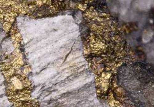 Where is gold located in the earth?